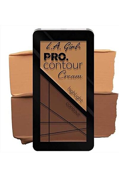 L.A. Girl LA Natural Pro Contour Cream, Multicolor, 4.4g