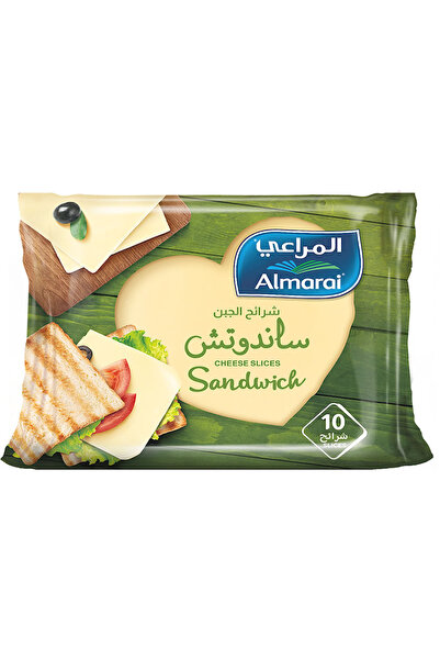 almarai شرائح جبن للساندويتش، 10 قطع