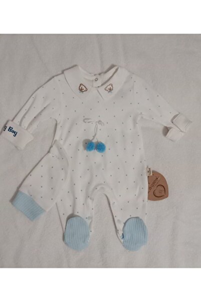 cayzen Baby Boy Hat and Jumpsuit Set of 2 1097