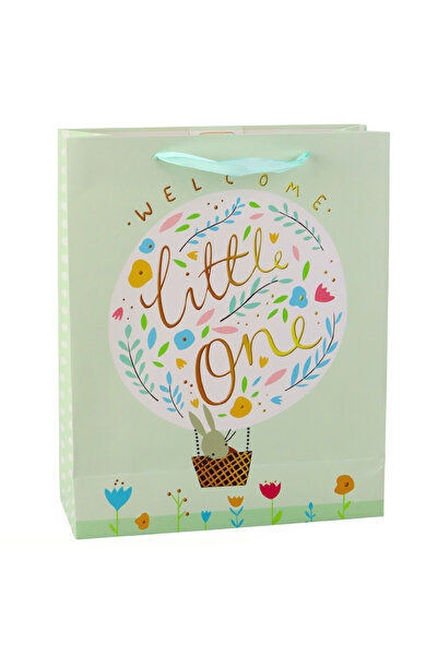 Three top online Pungă cadou de bun venit pentru cel mic, flori de iepuraș, v...