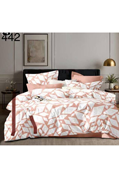 Inovius Fine Cotton Bed Linen, 6 Pieces, Double Bed - GR-442