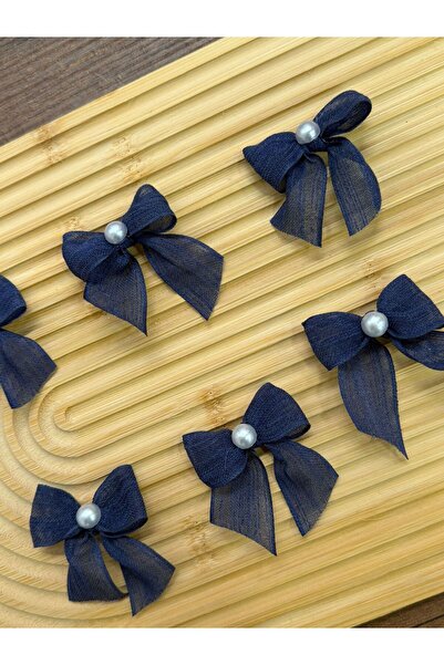 E Elmas İncili Keten Kurdele Fiyonk 25 adet