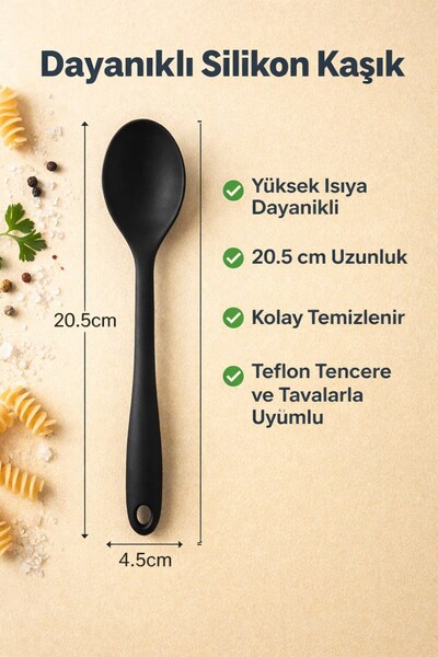 IVORY Ivo-sl104 Silikon Derin Kaşık