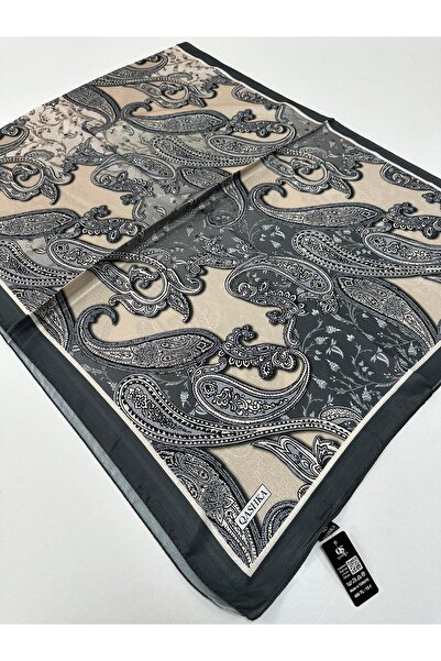 locella QASHKA Șal din mătase satinată cu model Etro LBT0107