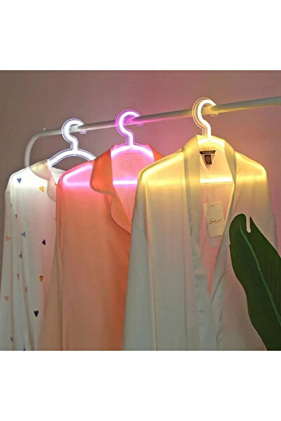 dekoraven Neon Led Lighted Hangers (the Product Includes 1 Hanger) 30 X 20
