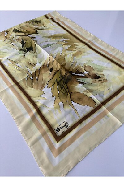 POLO CRAFT Şal din bumbac moale, Seria Galbenă FZY0704