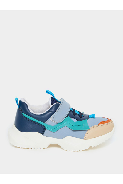 Styli Colorblock Sneakers with Hook and Loop