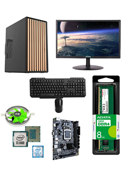 EFS EFSOFFİCE0006-2 - İ3 6. Nesil 8GB Ram 256GB SSD 20 İnç Monitör Klavye Mou...