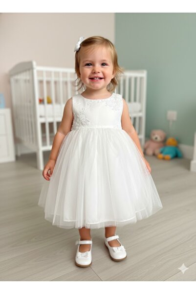 Csp Cassiope Tulle Embroidered Sweet Special Occasion Baby Kids Dress