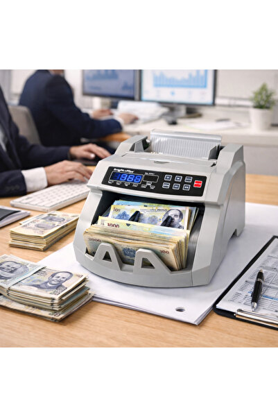 PROCART Mașină profesională de numărat bani, detectare UV/MG a bancnotelor fa...