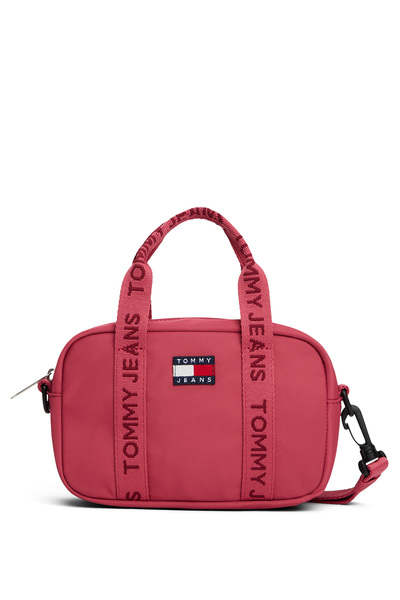 Tommy Hilfiger %60 Repreve, %40 Polyester Koyu Pembe Kadın Çapraz Çanta AW0AW...