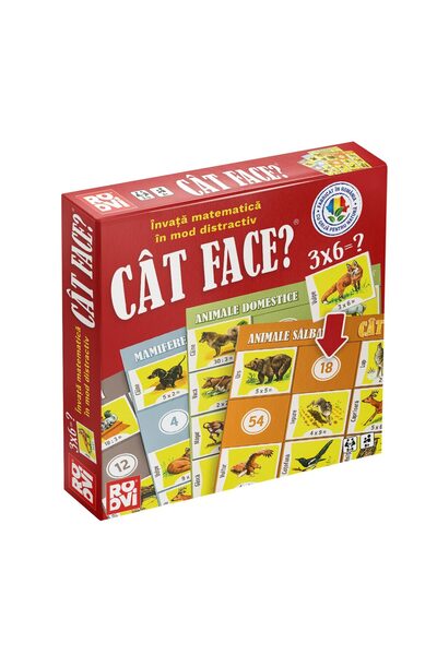 D-Toys Cât face – Joc educativ pentru a învăța operații matematice simple