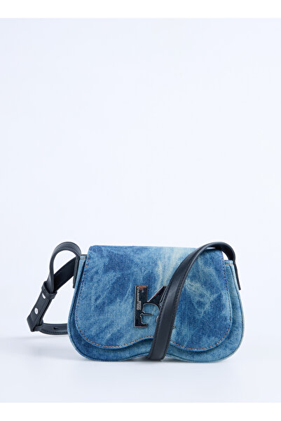 Karl Lagerfeld Jeans Mavi Kadın Çapraz Çanta A3W302182ai