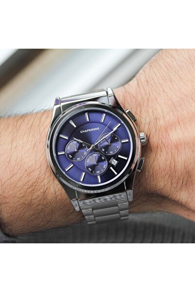 Chaperone Ch002482 Men's Wristwatch with Steel Strap
