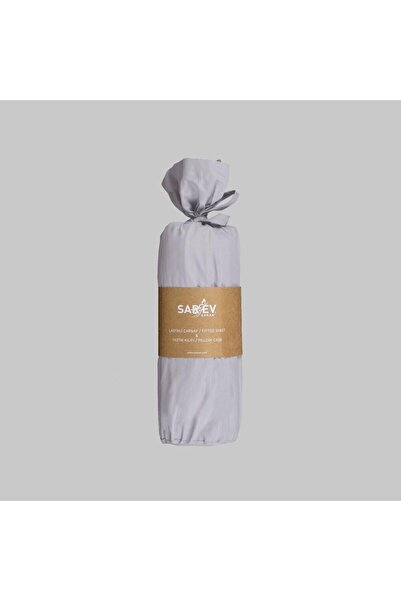 Sarev 100% Cotton Double Size 160*200 cm Fitted Sheet Set with 2 Pillowcases