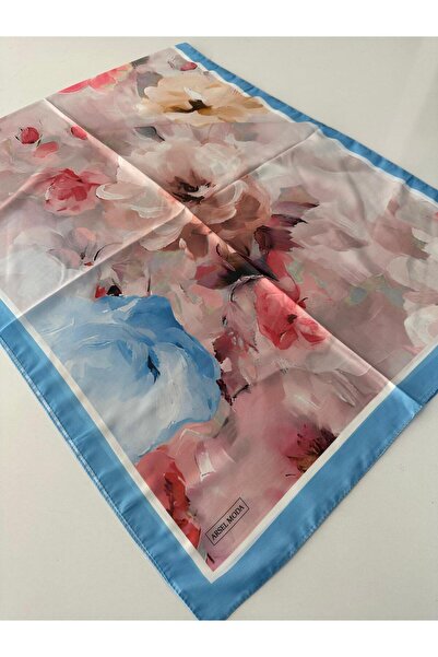 ARSEL MODA Tesettürün Yeni Adresi شال قطني ناعم من أرسل مودا بنمط الزهور LBD2104