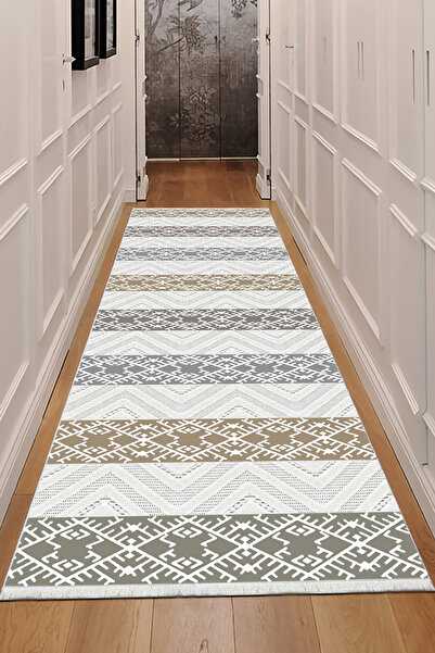 dekorug Digital Printing Cotton Woven Base Patterned Runner Hallway Carpet