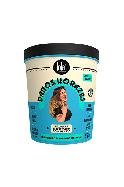 Lola Cosmetics , Danos Vorazes, Hair Treatment Cream Mask, For Repairing, 450 g