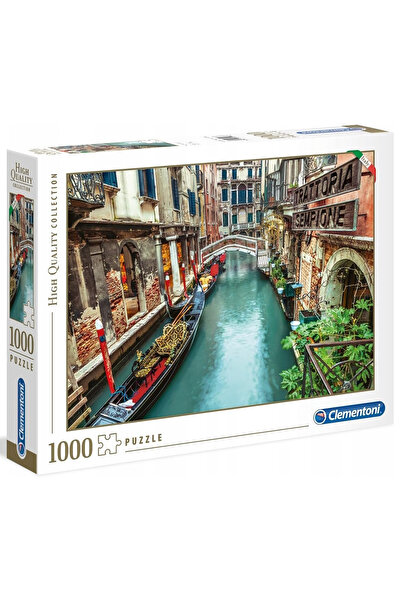 CLEMENTONI Venice Canal 1000 Piece High Quality Collection Adult Puzzle