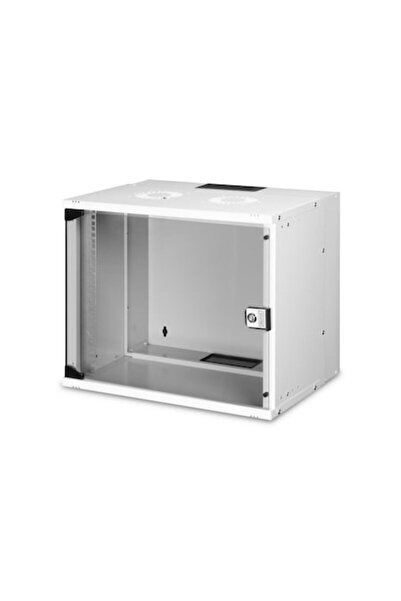 Digitus Dulap metalic de perete SOHO PRO, 9U, ușă de sticlă, gri, 460x540x400mm
