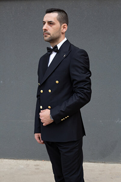 MODALİST Elegant Slim Fit Black Men's Suit Pedro