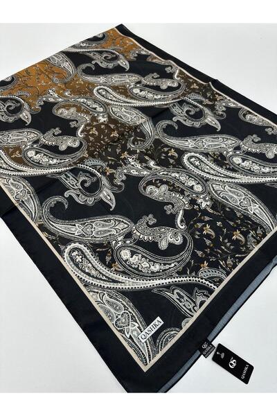 locella Qashka satin silk scarf etro pattern lbt0117