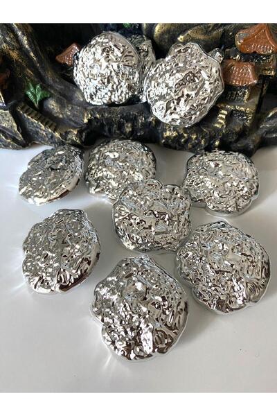 Canan Design (29 MM EMA-7) METALİZE KAPLAMALI GÜMÜŞ ( SILVER ) ABİYE,MONT,KAB...