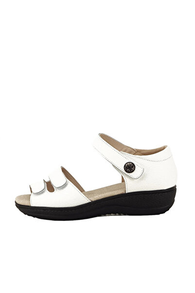 SOFILINE White genuine leather sandals Agata 127