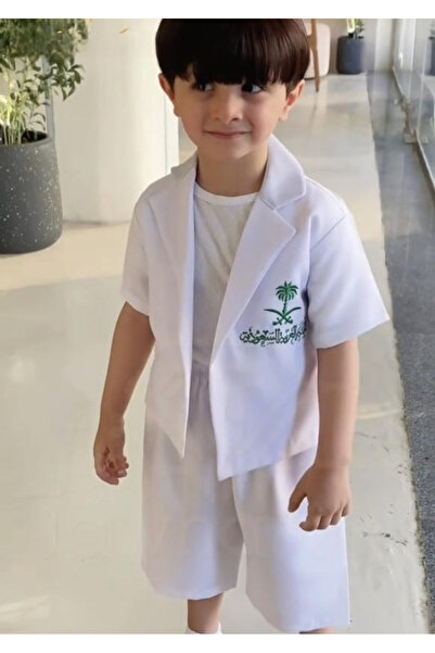 Abaya-AB National Day jacket and shorts, distinctive design with national ide...