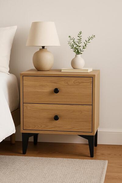 nom BADE 2 ÇEKMECELİ KOMODİN