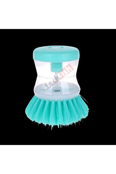 tg tek-iş global Perie pentru vase cu recipient pentru săpun lichid – Perie d...