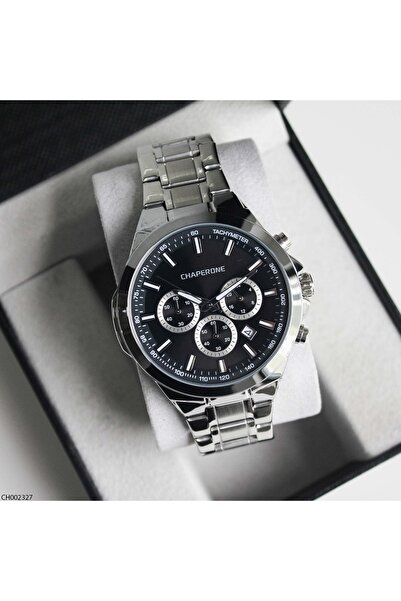 Chaperone Ch002327 Men's Wristwatch with Steel Strap