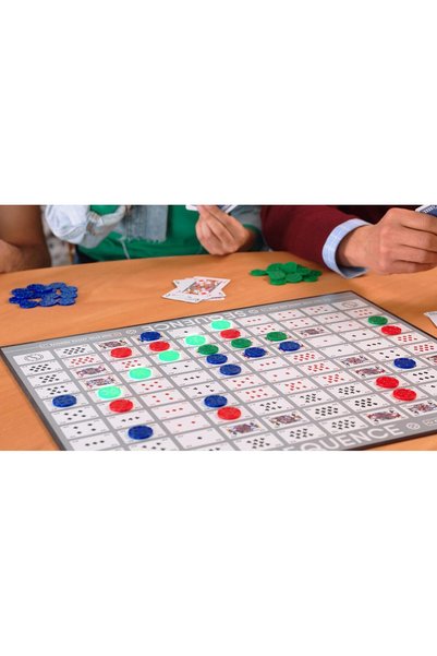 Generic Sequence Premium Edition - Stunning Set with Giant Board. Exclusive Chips and Deluxe Cards
