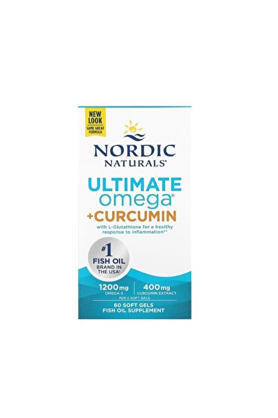 Nordic Naturals Omega Curcumin 1200 mg 60 Capsule -