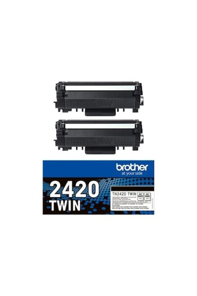 Brother Pachet cartuș toner negru original TN-2420 (6000 pagini) (2 buc)