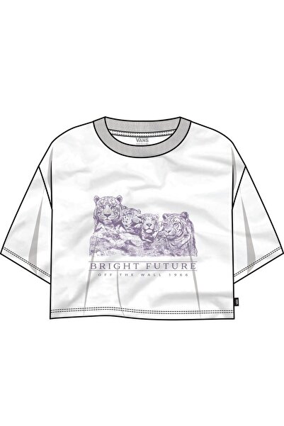 Vans Φωτεινό Μέλλον Χαλαρό Κοντό Τοπ με Κοντά Μανίκια