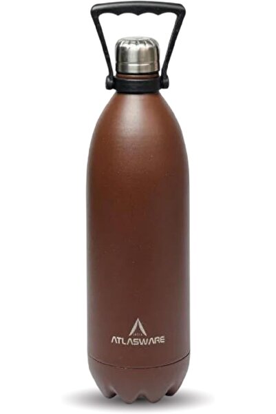 Atlasware Premium Stainless Steel Water Bottle, 1750ml, Double-Wall Insulated...