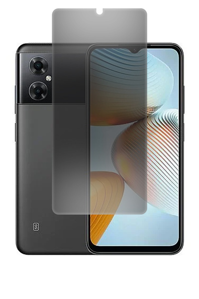 Phonextra Poco M4 5g Matte Privacy Ghost Nano Screen Protector Flexible Unbre...