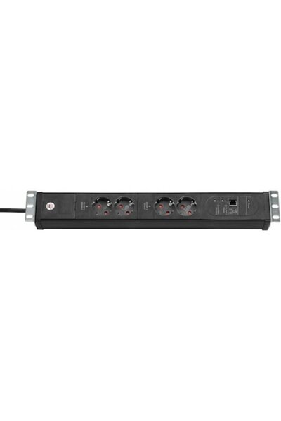 BRENNENSTHUL Prelungitor PDU 4P 3M pentru rack 19" LAN/IP