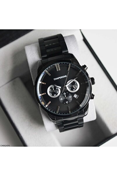 Chaperone Ch002474 Men's Wristwatch with Steel Strap
