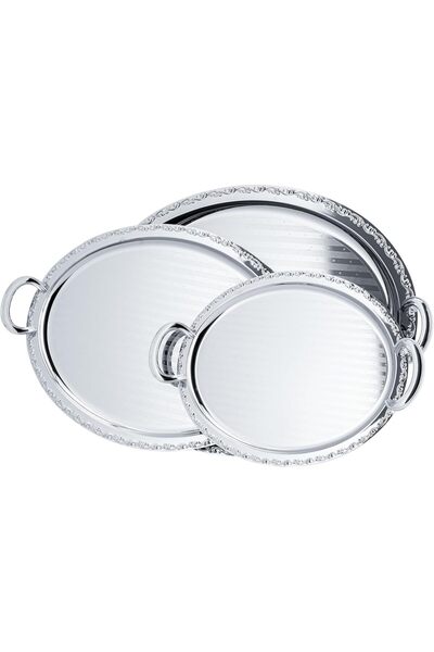 Generic Serving tray with side handles, suitable for serving dates, juices, e...