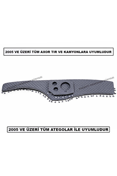 pozantiaksesuardunyasi Torpido Cam Front Chest Console Leather Upholstered Ax...