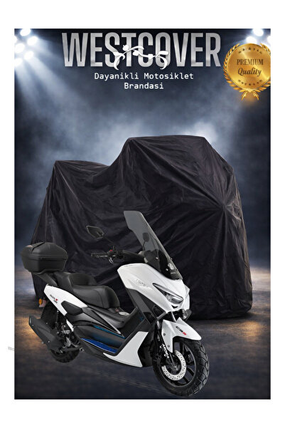 WestCover خيمة محرك متوافقة مع Black Arora MaxT، غطاء دراجة نارية