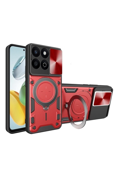 SKYDDAR INNOVATION Case for Honor 200 Smart / X7c, CamGuard Pro, Magnetic Rin...