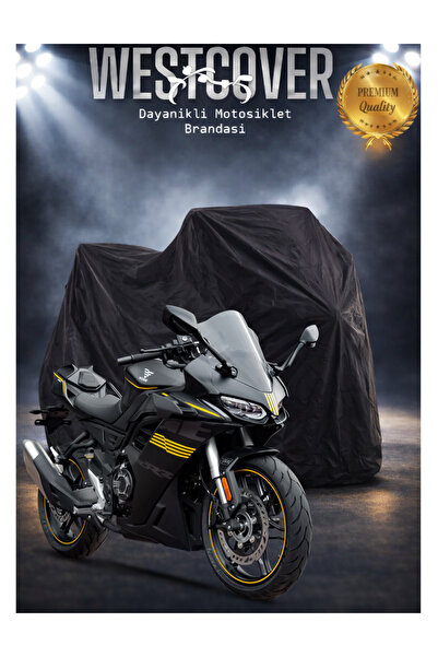 WestCover Siyah Voge 250RR Uyumlu Motor Çadırı,Motosiklet Brandası