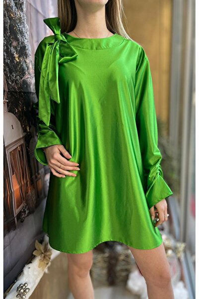 Gabriana Fashion Elegant satin dress