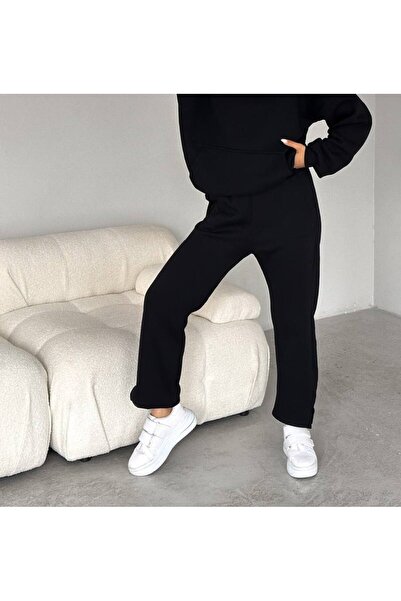 Mikro UNISEX BAGGY KALIP BORU PAÇA EŞOFMAN