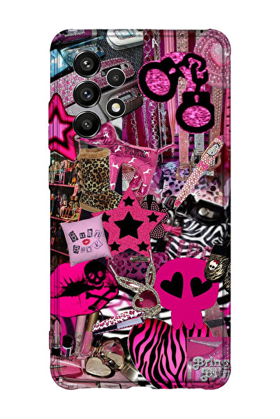 lelia حافظة هاتف شفافة مطبوعة متوافقة مع هاتف سامسونج جالاكسي A52 |   مجموعة ...