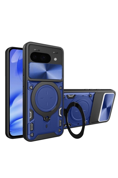 SKYDDAR INNOVATION Case for Google Pixel 9a, CamGuard Pro, Magnetic Ring, Cam...