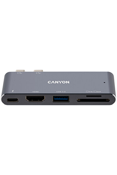 Other CANYON HUB DS-5 5 in 1 Thunderbolt 3 4k Gray